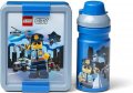 neuveden: Svačinový set LEGO City (láhev a box) - modrá