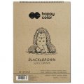 neuveden: Happy Color Skicák se spirálou - Black&Brown A5
