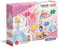 neuveden: Puzzle Princess 3+6+9+12 dílků
