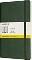 neuveden: Zápisník Moleskine - měkké desky, L, čtverečkovaný - tm. zelený