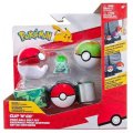 neuveden: Pokémon Clip ´n´ Go Poké Ball Belt Set - mix motivů