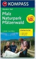 neuveden: Pfalz Naturpark Pfälzerwald 826 , 2 mapy / 1:50T NKOM