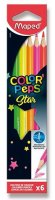 neuveden: Maped - Pastelky trojhranné Color´ Peps FLUO 6 ks