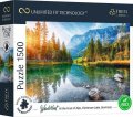 neuveden: Puzzle Wanderlust: Na úpatí Alp, Jezero Hintersee, Německo 1500 dílků