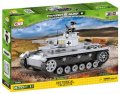 neuveden: Stavebnice COBI - II WW Panzer III Ausf E, 470 kostek, 1 figurka