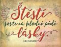 Chinmoy Sri: Magnet na lednici - Štěstí roste na plodné půdě lásky