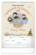 : Kalendář 2027 nástěnný: Rodinný, plánovací Harry Potter XL, 33 x 46 cm