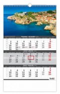 neuveden: Kalendář nástěnný 2025 - Pobřeží 3měsíční / Pobrežie 3mesačné