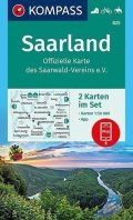 neuveden: Saarland (sada 2 map) 825 NKOM
