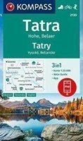 neuveden: Vysoké Tatry, Belaer, Tatry, Vysoké, Belianske 1:25 000 / turistická mapa 2