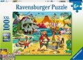 neuveden: Puzzle Dobrodružství pirátů 100 dílků
