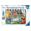 neuveden: Puzzle Pohádkové Disney-Pixar postavy 100 dílků