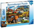 neuveden: Ravensburger Puzzle - Stavební vozidla 100 dílků