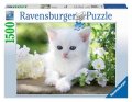 neuveden: Ravensburger Puzzle - Bílé kotě 1500 dílků