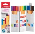 neuveden: Jemný liner STABILO point 88 - Zick-Zack deskset 18 ks