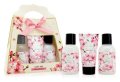 : Set koupelový ESSENTIAL BOTANICAS v dárkové krabičce Třešňový květ 2x 100ml