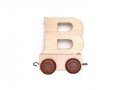 neuveden: Vagónek B - hnědá kolečka