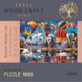 neuveden: Trefl Wood Craft Origin Puzzle Barevné balóny 1000 dílků