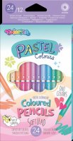neuveden: Colorino Pastel - kulaté oboustranné pastelky 12 ks / 24 barev
