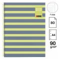 : Poznámkový blok Between the Lines NB-1, A4, 90g, karton, 80 listů, linka, L