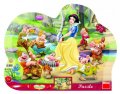 neuveden: Sněhurka - tvarované puzzle 25 dílků