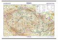neuveden: Česko - vlastivědná školní nástěnná mapa 1:375 000
