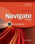 Hudson Jane: Navigate Pre-intermediate B1 Workbook with Key and Audio CD