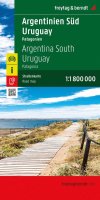 -: Jižní Argentina – Uruguay 1:1 800 000 / automapa