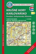 neuveden: Krušné hory-Karlovarsko /KČT 4 1:50T Turistická mapa
