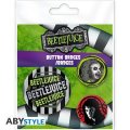 -: Beeltejuice Set odznáčků