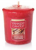 neuveden: YANKEE CANDLE Sparkling Cinnamon svíčka 49g votivní