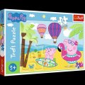 neuveden: Trefl Puzzle Peppa Pig - Prázdniny / 24 dílků MAXI