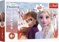 neuveden: Trefl Puzzle Frozen 2 - Kouzelný svět Anny a Elsy / 60 dílků