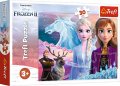neuveden: Trefl Puzzle Frozen 2 - Odvážné sestry / 30 dílků