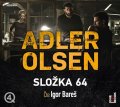 Adler-Olsen Jussi: Složka 64 - 2 CDmp3 (Čte Igor Bareš)
