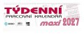 : Stolní pracovní kalendář 2027 MAXI
