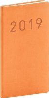 neuveden: Diář 2019 - Vivella Fun - kapesní, oranžový, 9 x 15,5 cm