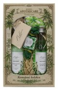: Kosmetická sada Apothecare Konopí (sprchový gel, šampon, mýdlo, koupelová s