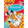 neuveden: Minnie - Omalovánky A4 se samolepkami