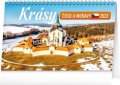 neuveden: Kalendář 2022 stolní: Krásy Čech a Moravy, 23,1 × 14,5 cm