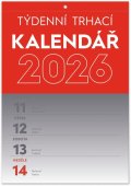 neuveden: Kalendář 2026 nástěnný: Trhací týdenní A5
