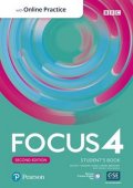 Kay Sue: Focus 4 Student´s Book with Standard Pearson Practice English App (2nd)