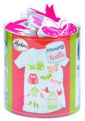 neuveden: Razítka Stampo Textile - Sovy, ptáci, motýli