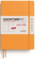 neuveden: Weekly Planner 2026 Medium (A5) 18 Months Rising Sun