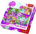 neuveden: Trefl Puzzle My Little Pony 4v1 (35,48,54,70 dílků)