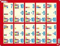 neuveden: Puzzle MAXI - Sčítání do 10 II. /10 dílků