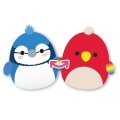 neuveden: Squishmallows 2v1 - Sojka Bobs a papoušek Paco 13 cm