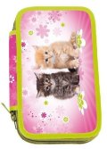 neuveden: Školní penál dvoupatrový - Cats