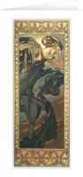 neuveden: Blahopřání Alfons Mucha – Evening Star