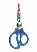 neuveden: Keyroad Školní nůžky Tattoo Soft 15 cm - modré